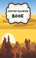 Cactus Coloring Book