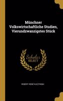 Münchner Volkswirtschaftliche Studien, Vierundzwanzigstes Stück