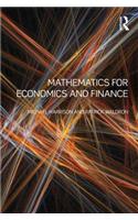Mathematics for Economics and Finance