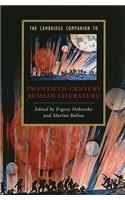 Cambridge Companion to Twentieth-Century Russian Literature