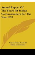 Annual Report Of The Board Of Indian Commissioners For The Year 1928