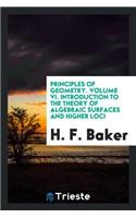 Principles of Geometry