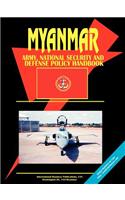 Myanmar Army, National Security and Defense Policy Handbook