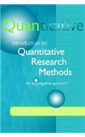 Introduction to Quantitative Research Methods