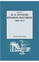 Index to U.S. Invalid Pension Records, 1801-1815