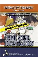 Techniques of Crime Scene Investigation Interactive Training CD-ROM