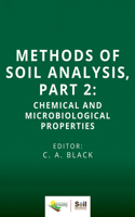 Methods of Soil Analysis, Part 2: Chemical and Microbiological Properties