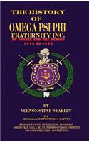 History of Omega Psi Phi Fraternity Inc. (an Update for the Period 1960-2008)