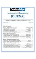 Dealersedge Management Leadership Journal