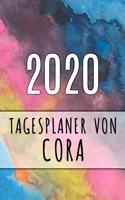 2020 Tagesplaner von Cora: Personalisierter Kalender für 2020 mit deinem Vornamen