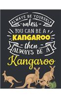 Always Be Yourself Unless You Can Be a Kangaroo Then Always Be a Kangaroo