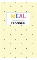 Meal Planner: Weekly Meal Planner And Grocery List Beautiful Colorful (52 Week Food Planner / Diary / Log / Journal / Calendar) Meal Prep And Planning Grocery Lis