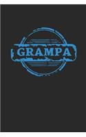 Grampa: Family life grandpa dad men father's day gift love marriage friendship parenting wedding divorce Memory dating Journal Blank Lined Note Book