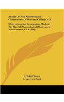 Annals Of The Astronomical Observatory Of Harvard College V43