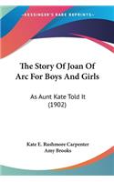 Story Of Joan Of Arc For Boys And Girls