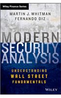 Modern Security Analysis: Understanding Wall Street Fundamentals(Wiley Finance)