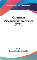 Carminum Pindaricorum Fragmenta (1776)