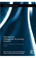 Interventionist Management Accounting Research