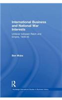 International Business and National War Interests