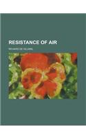 Resistance of Air