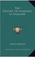 History Of Gambling In England