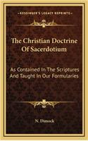 The Christian Doctrine of Sacerdotium