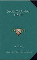 Diary of a Nun (1840)