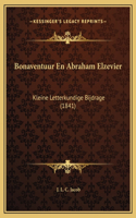 Bonaventuur En Abraham Elzevier