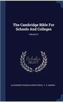 Cambridge Bible For Schools And Colleges; Volume 61