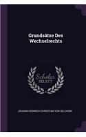 Grundsätze Des Wechselrechts