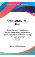 Army Letters, 1861-1865
