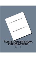 Flute Duets from the Masters: Vol 3
