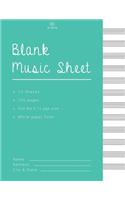 blank sheet music staff paper