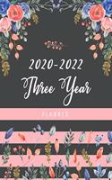 2020-2022 Three Year Planner: 36 Month Calendar Planner - Yearly Planner Appointment - Monthly Checklist - Notebook Agenda Organizer - Family Personal Business scheduling(1 Three Year Calendar)