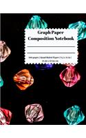 Graph Paper Composition Notebook: 5 Squares Per Inch / Graph Paper Quad Rule 5x5 / 8.5 x 11 / Bound Comp Notebook(50 Paper Composition Notebook)
