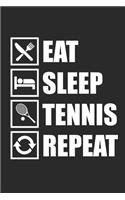 Eat Sleep Tennis Repeat