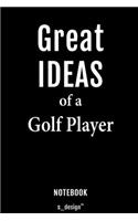 Notebook for Golf Players / Golf Player