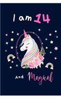 Unicorn journal I am 14 and magical