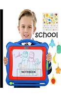 school notebook: Notebook (Composition Book Journal) (8.5 x 11 Large)