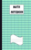 Math Notebook: Large Simple Graph Paper Notebook / Mathematics and Science Notebook / 120 Quad ruled 5x5 pages 8.5 x 11 / Grid Paper Notebook for Math and Science 