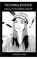 Victoria Justice Adult Coloring Book