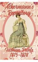 Ackermann's Repository Fashion Prints 1815-1818