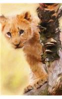 Lion Cub - Blank Notebook