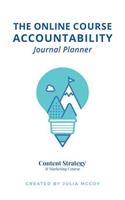 The Online Course Accountability Journal Planner