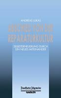 Abschied Von Der Reparaturkultur