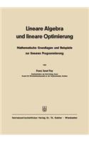 Lineare Algebra Und Lineare Optimierung