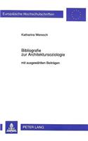Bibliografie zur Architektursoziologie