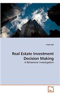 Real Estate Investment Decision Making