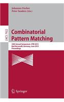 Combinatorial Pattern Matching: 24th Annual Symposium, CPM 2013, Bad Herrenalb, Germany, June 17-19, 2013, Proceedings