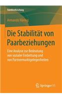 Die Stabilität Von Paarbeziehungen